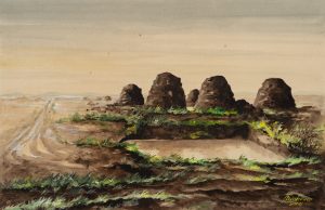 Landschaft bei Varel in Niedersachsen