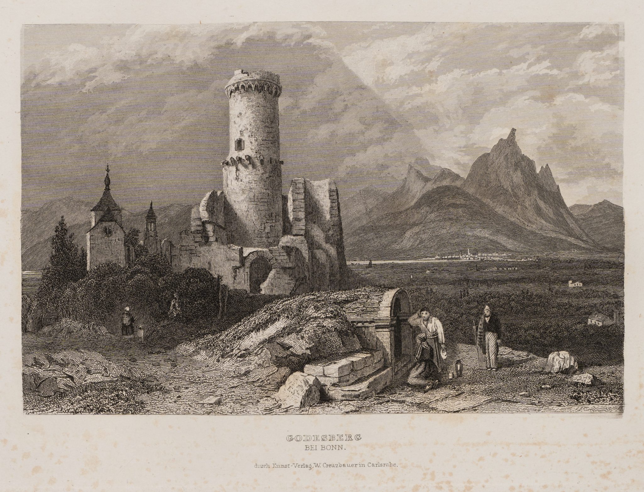 Ruine der Godesburg bei Bad Godesberg