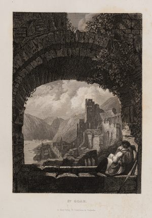 Blick von St. Goar auf den Rhein