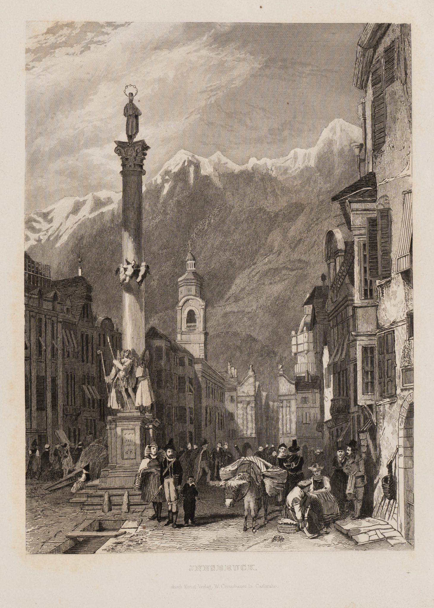 Innsbruck vor majestätischer Bergkulisse