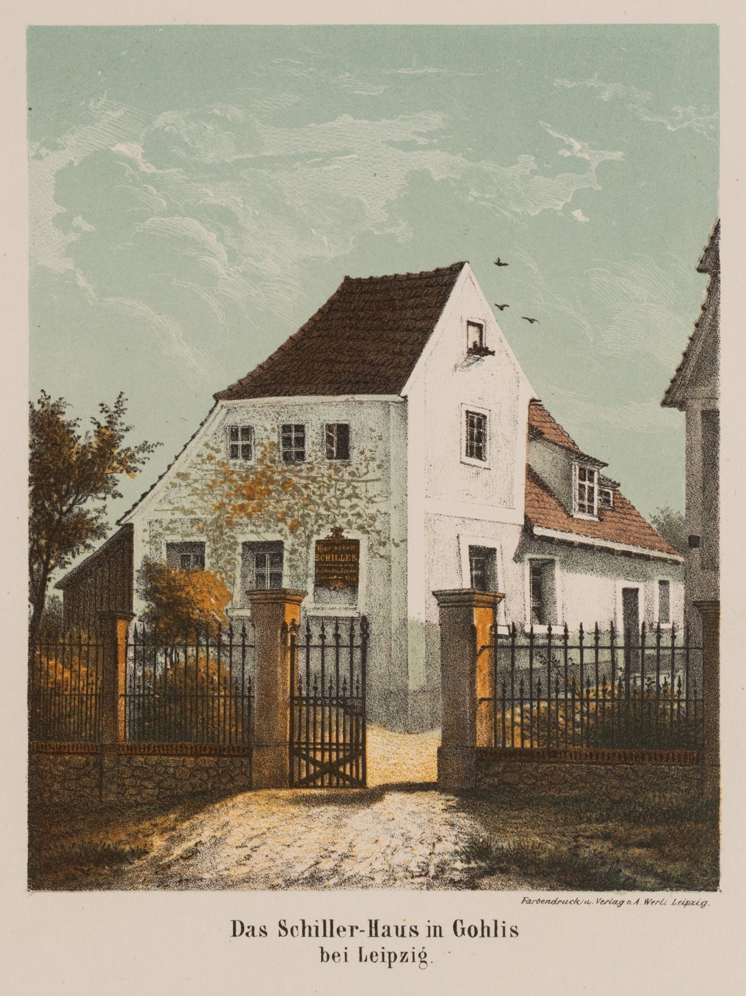 Das Schiller-Haus in Gohlis