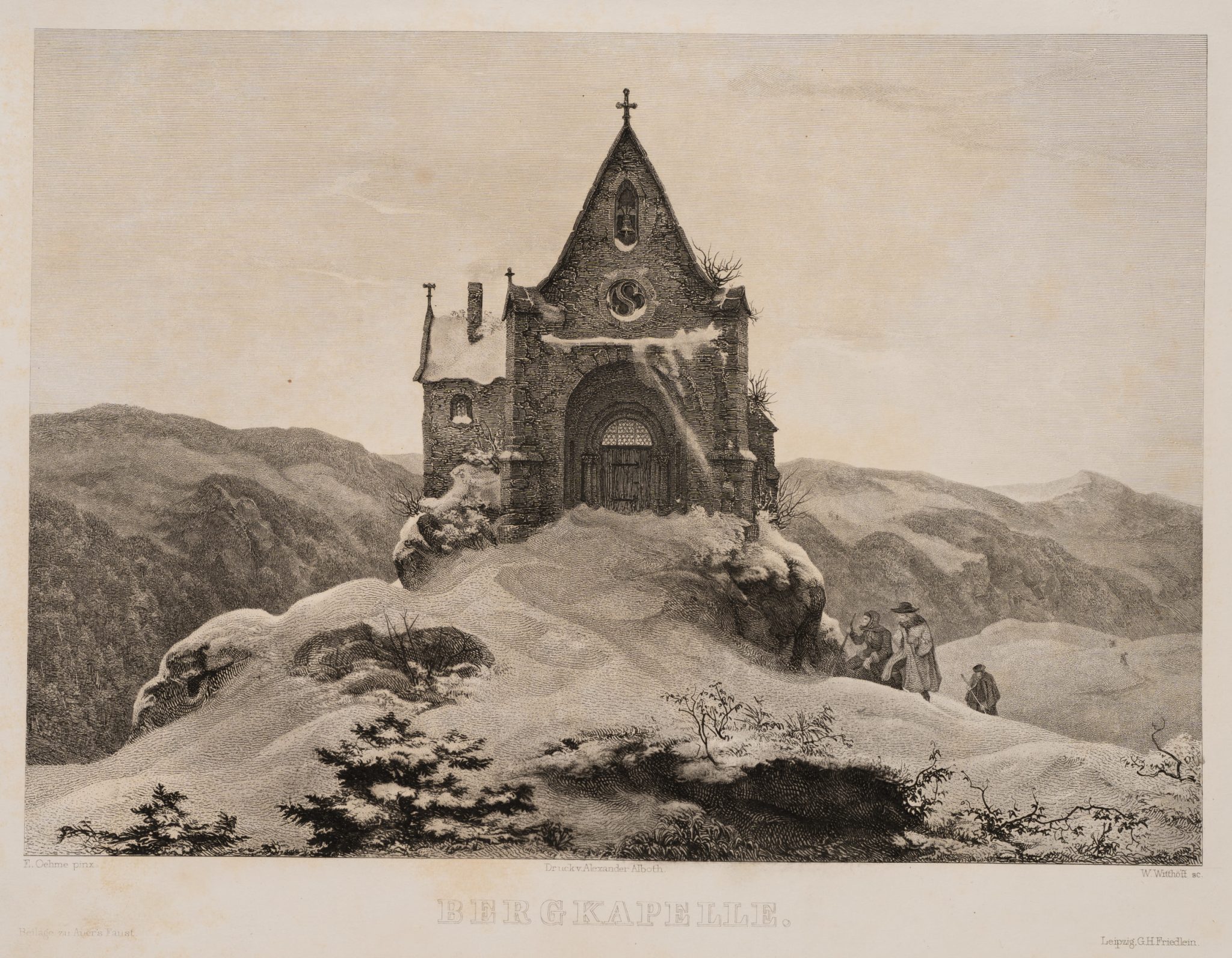 Bergkapelle im Winter