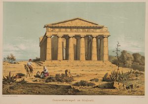 Concordiatempel zu Girgenti. Sizilien