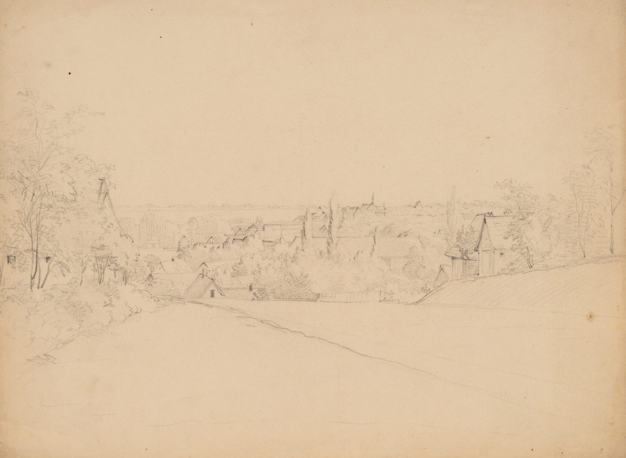 Nördliche Stadtlandschaft