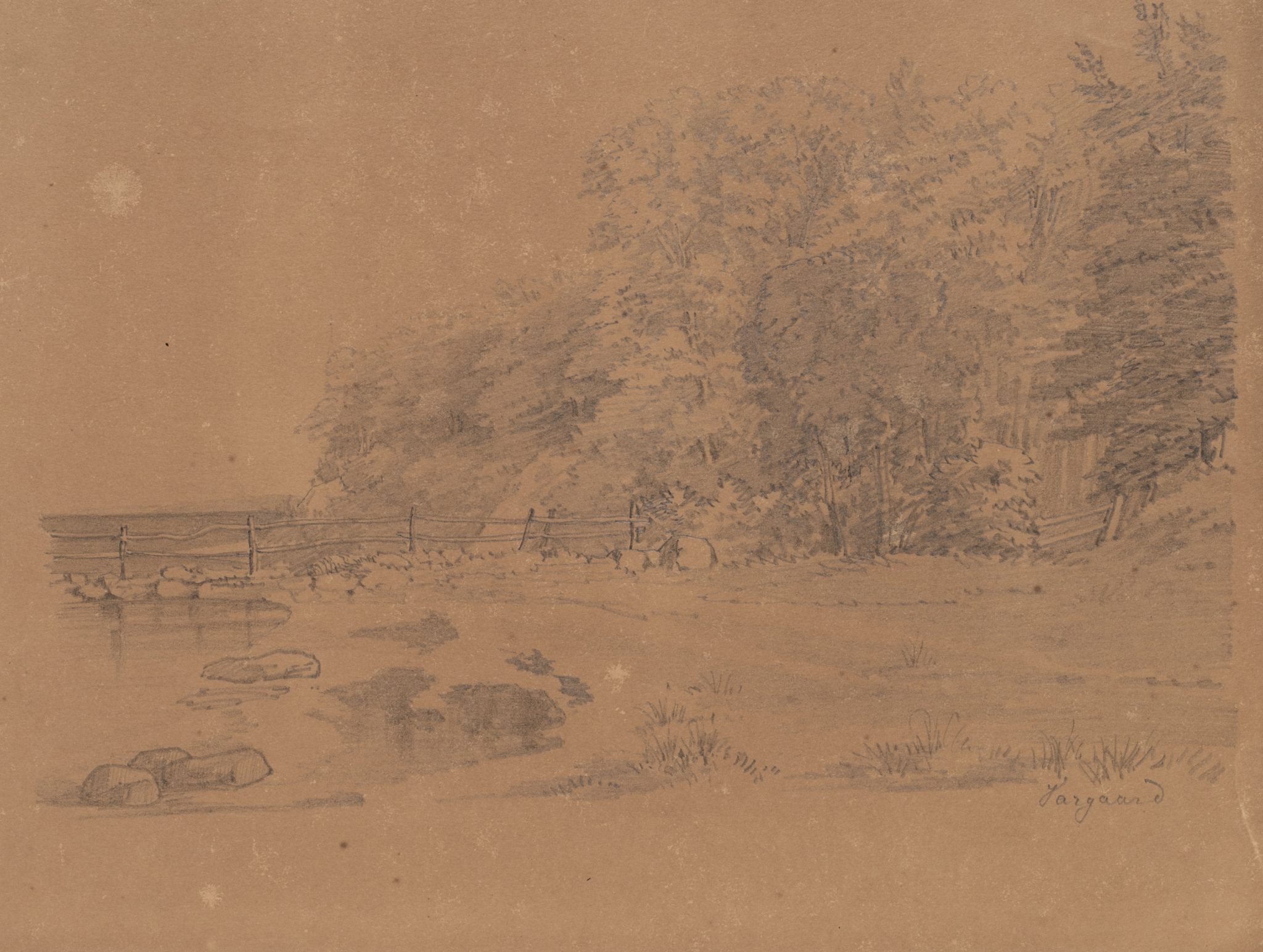Uferwald bei Vargaard, Schweden