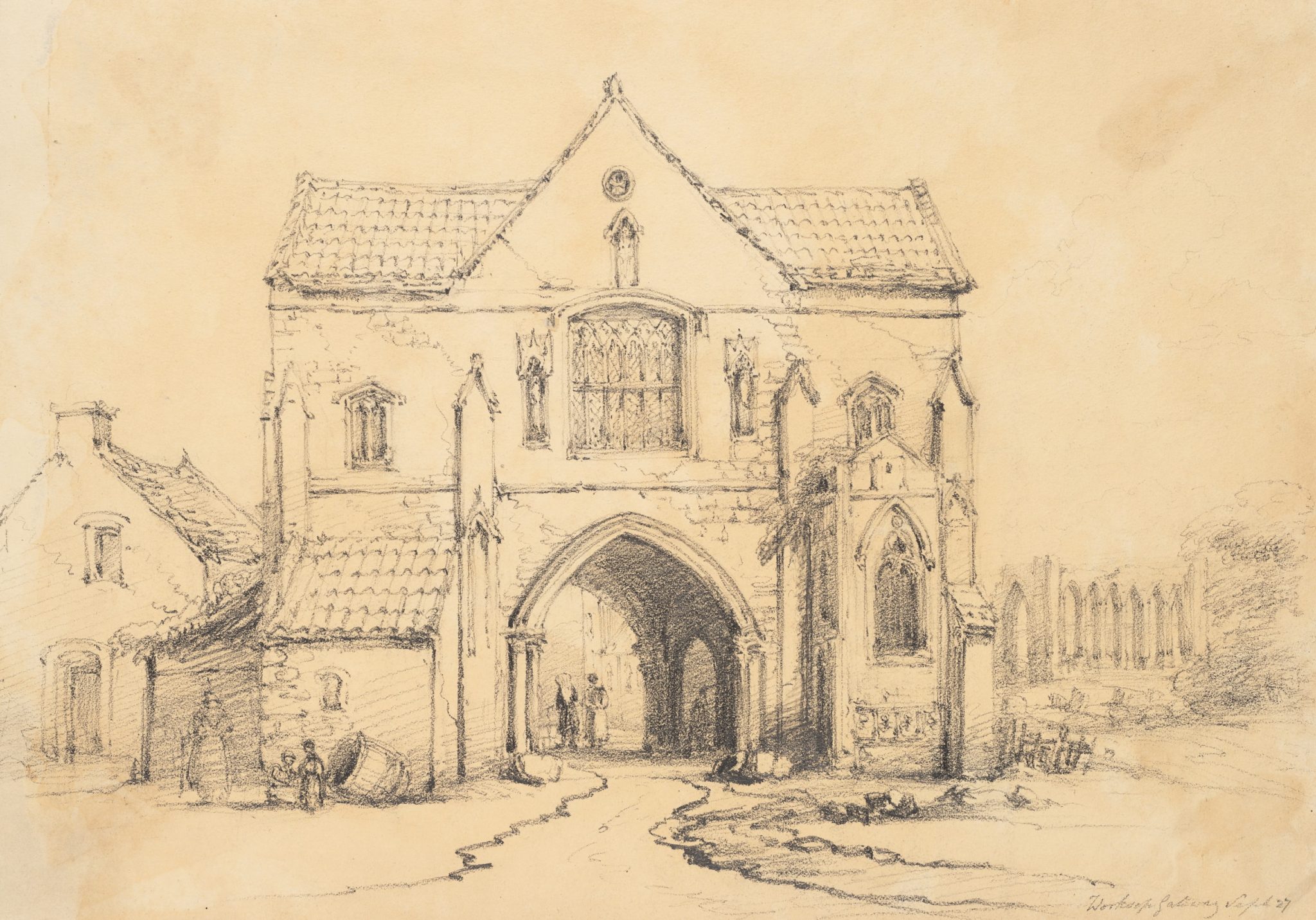 Worksop Priory Gatehouse, Nottinghamshire