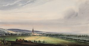 Panoramaansicht einer Kirche