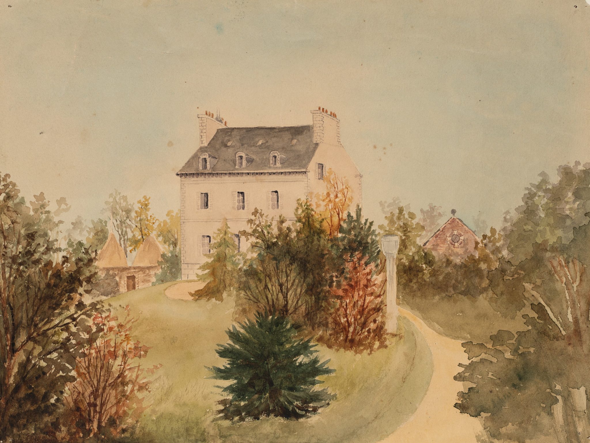Ländliches Château bei Malabry