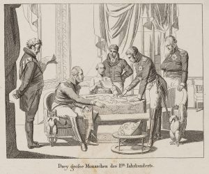 Monarchen beim Wiener Kongress