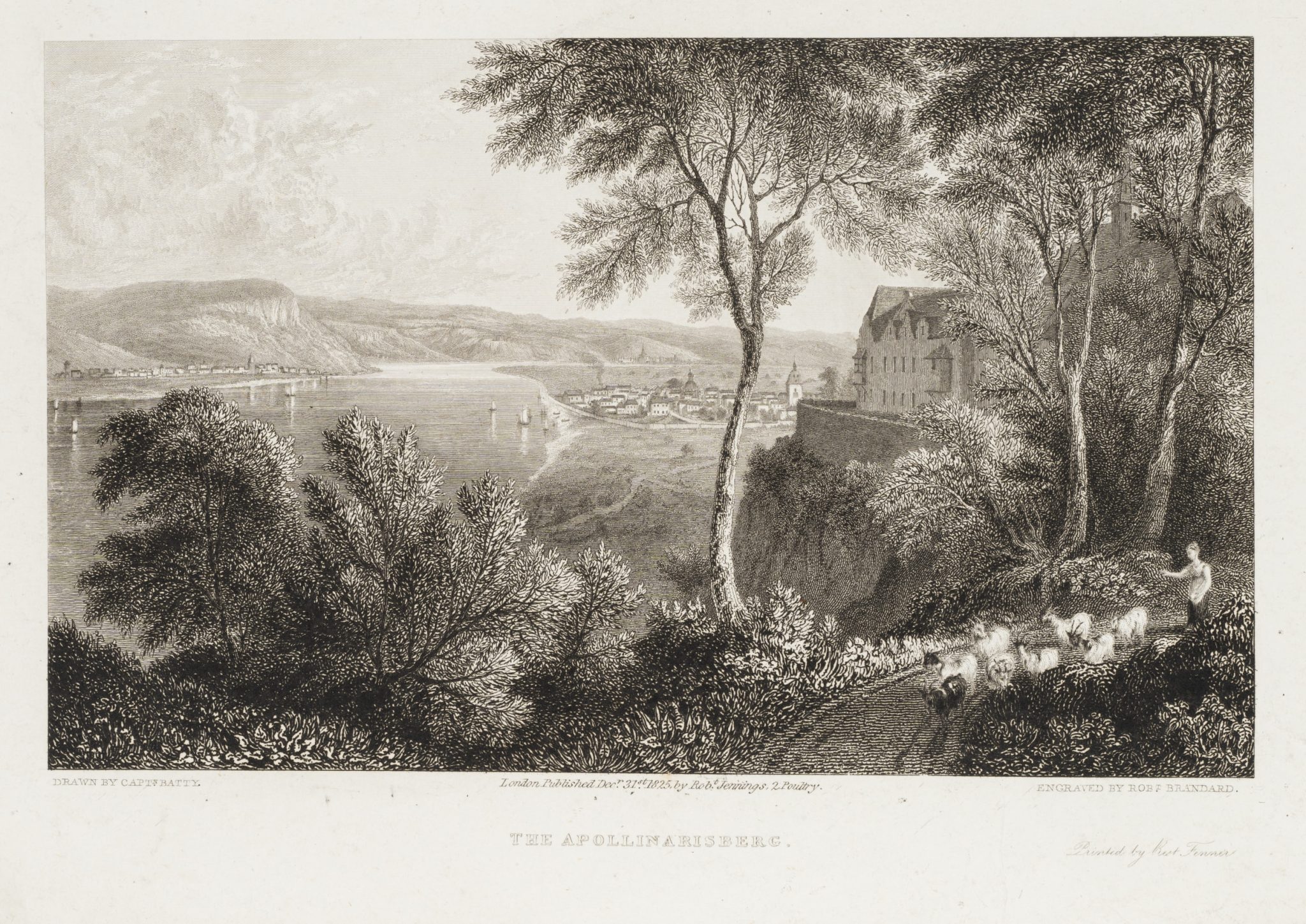Apollinarisberg bei Remagen am Rhein