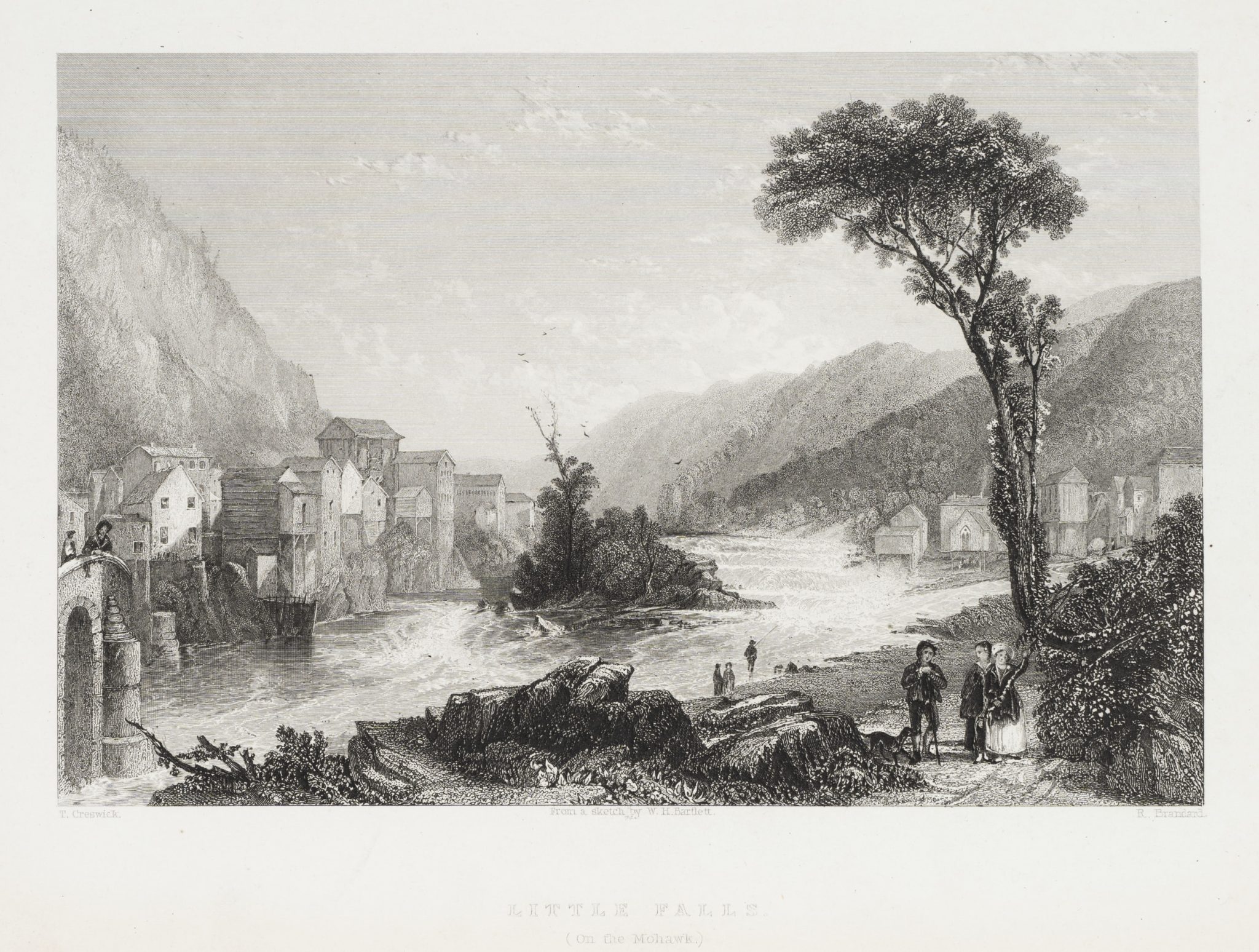 Little Falls am Mohawk River, New York