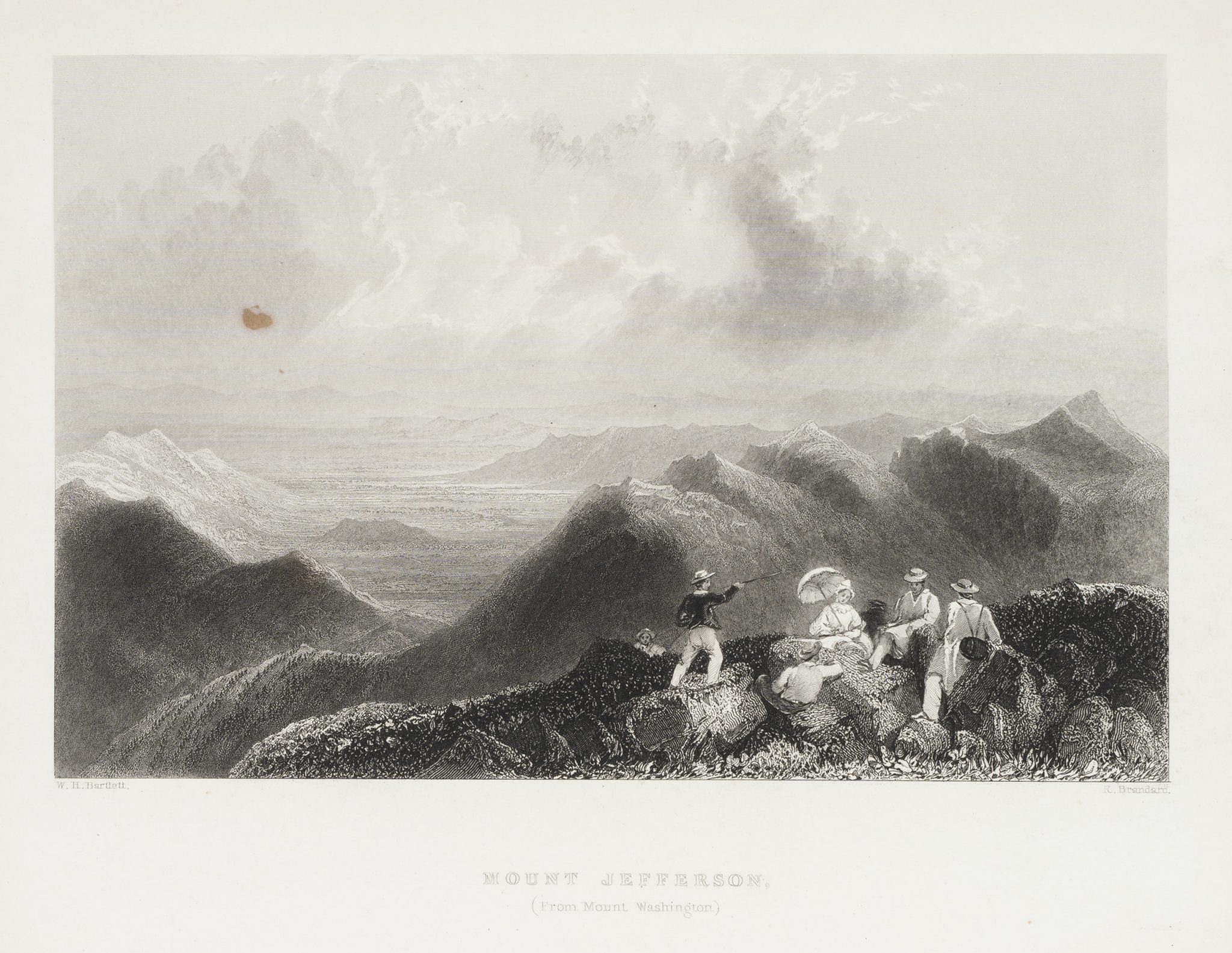 Aussicht auf Mount Jefferson