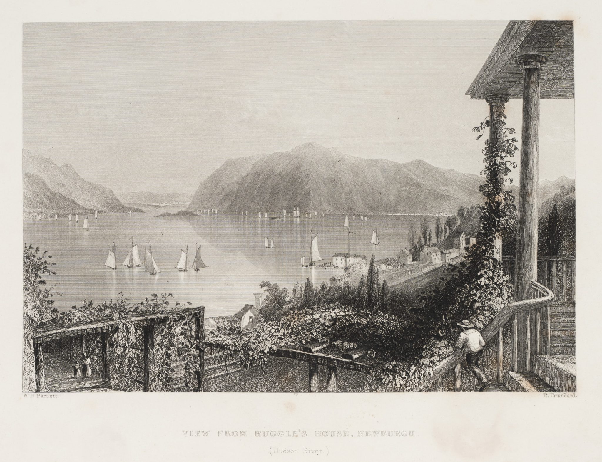 Aussicht von Ruggle's House