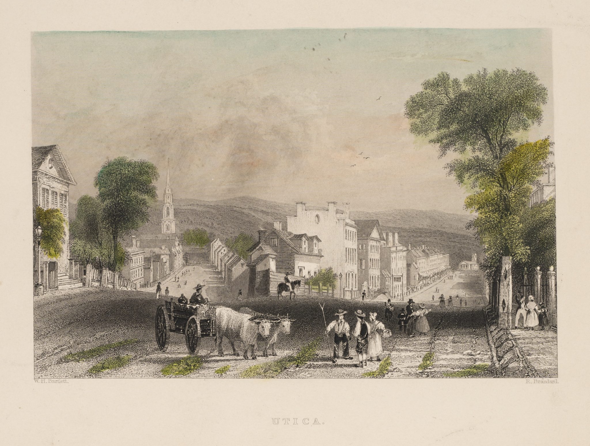 Ansicht von Utica, New York
