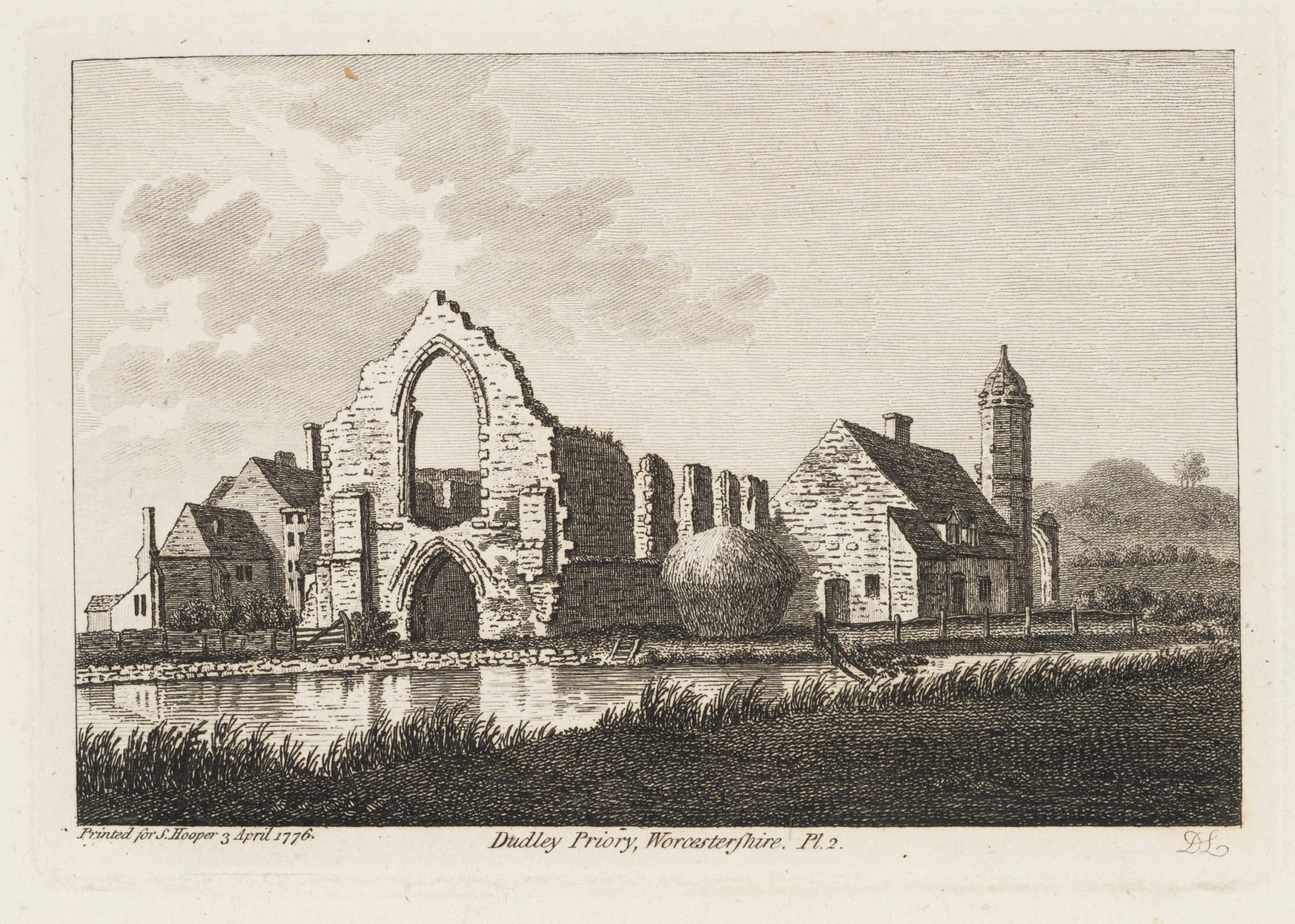 Dudley Priory Ruinen