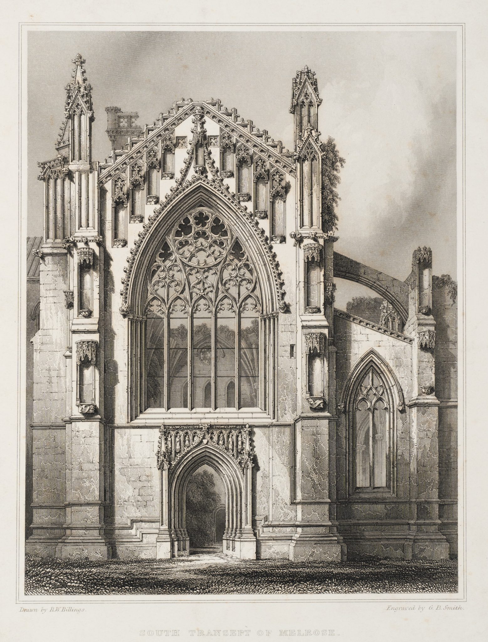 Melrose Abbey Südquerhaus