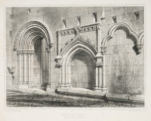 Portal von Melrose Abbey