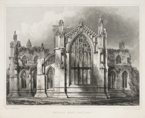 Melrose Abbey Ostansicht