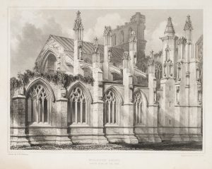 Melrose Abbey Ansicht