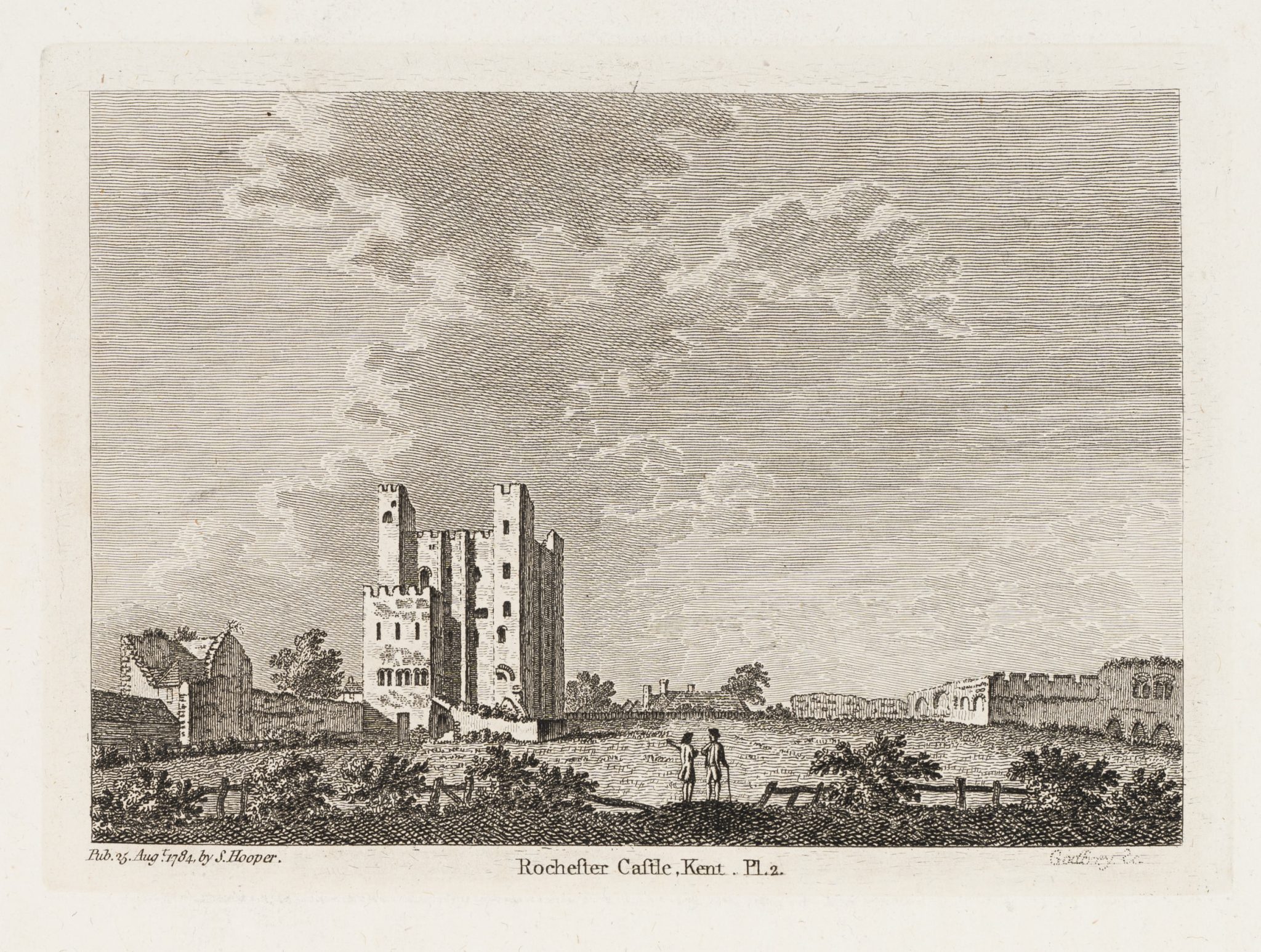 Rochester Castle Darstellung