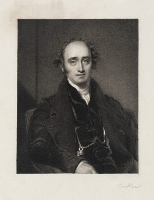 Porträt J. W. Croker (1780-1857)
