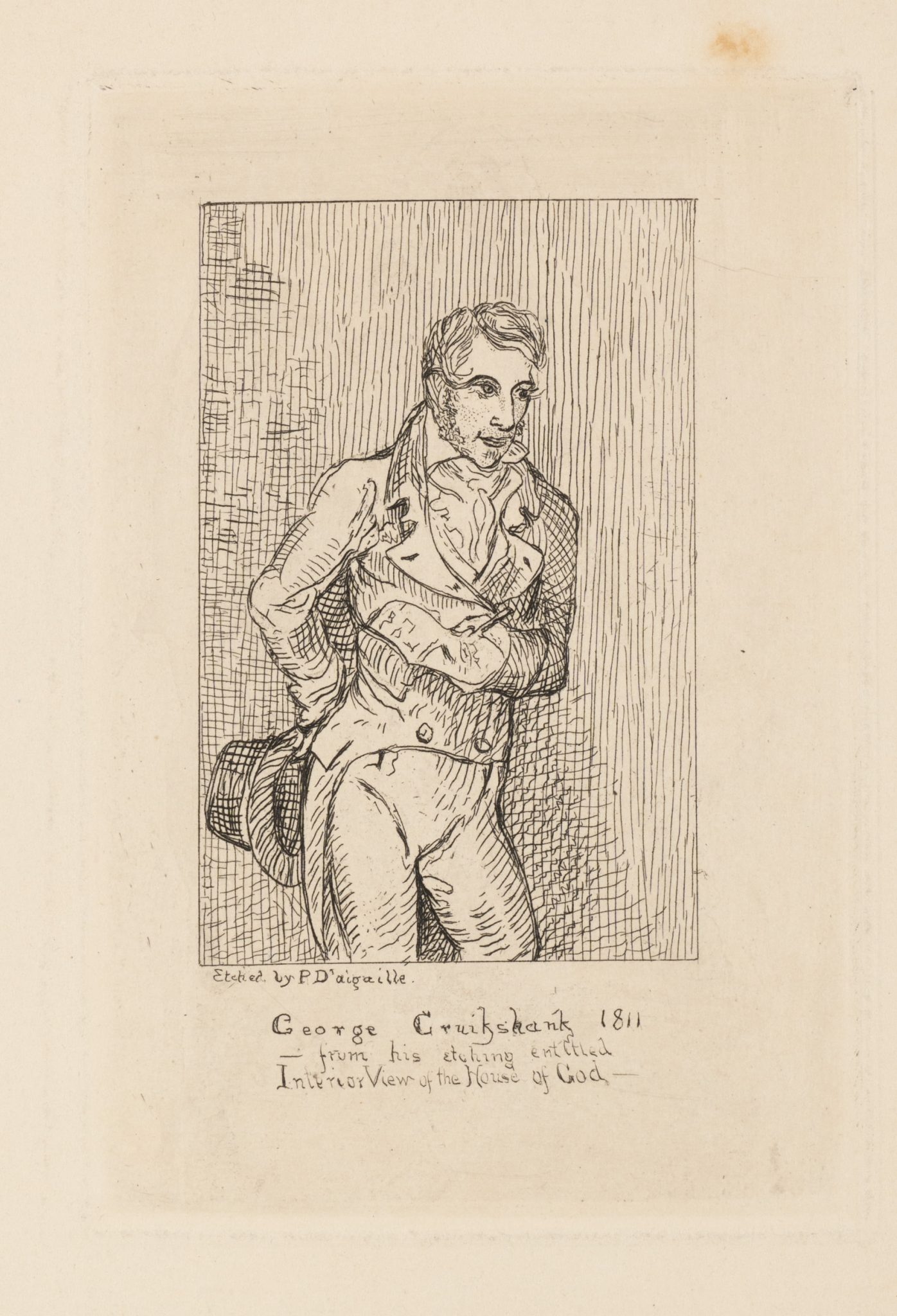 Karikaturist G. Cruikshank (1792-1878)
