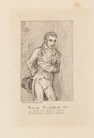 Karikaturist G. Cruikshank (1792-1878)