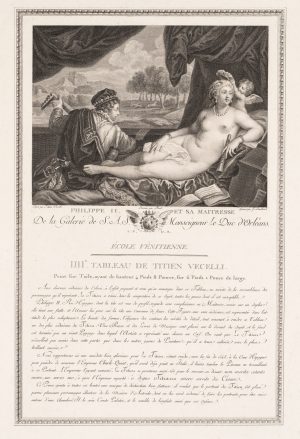 Philippe II und seine Mätresse