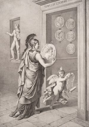 Temple de L'immortalite, Gedenktafeln