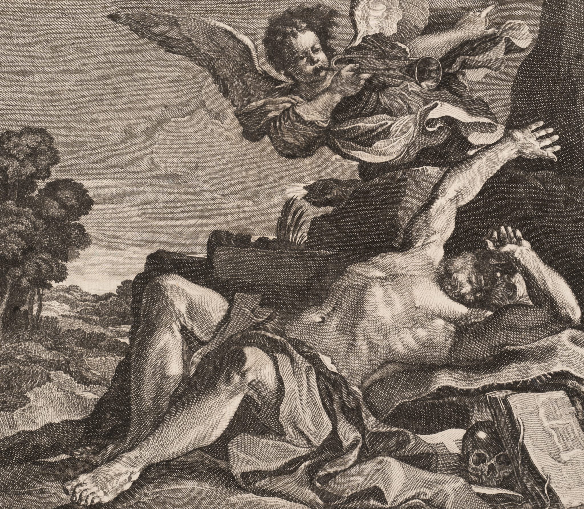 Vision des heiligen Hyroniemus
