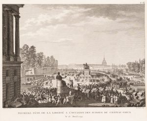 Premiere Fete de la Liberte, Paris 1792