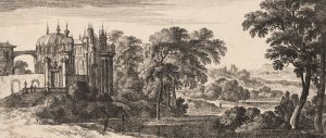 Flusslandschaft mit Kathedrale