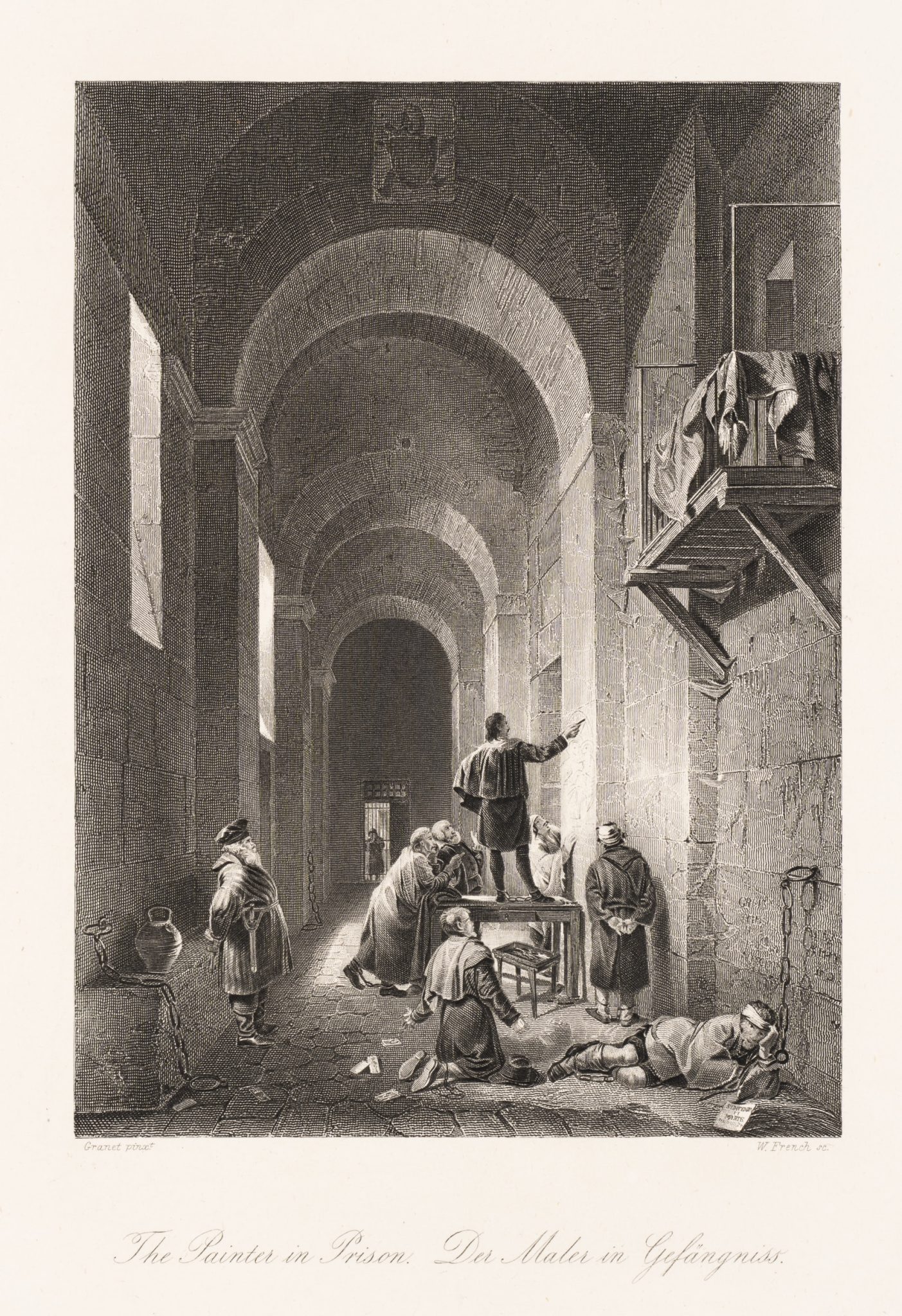 Maler im Gefängnis