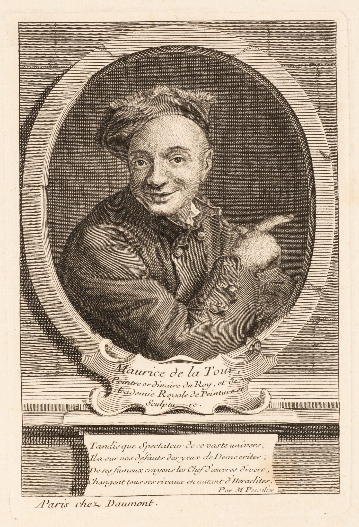 Maurice de la Tour Porträt
