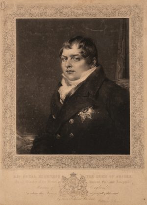 Porträt 1. Duke of Sussex August Frederick (1773-1843)