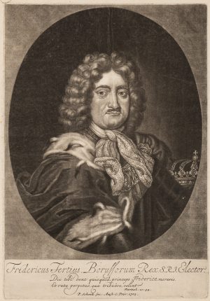 Porträt König von Preußen Friedrich I. (1657-1713)