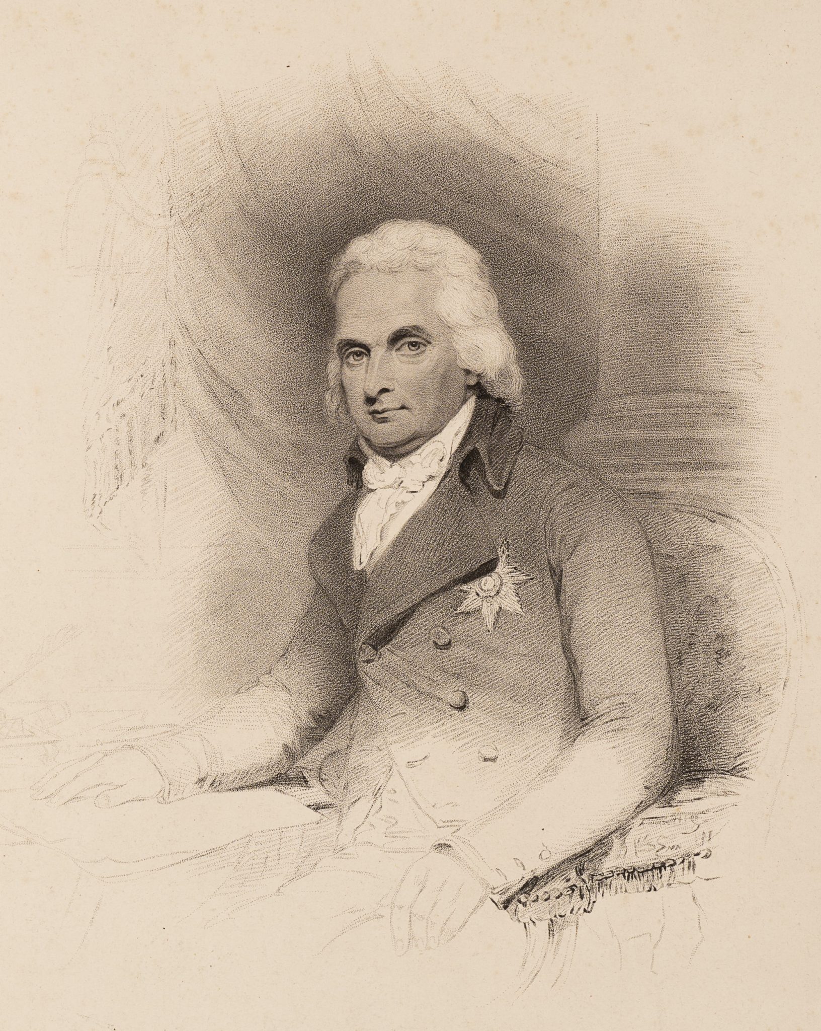 Porträt des Earl of Malmesbury