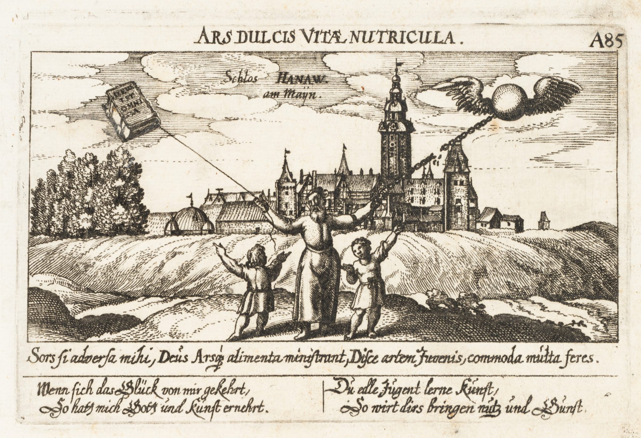 Ansicht Schloss Hanau