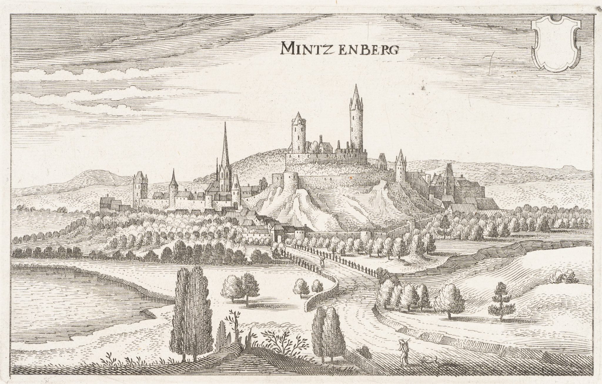 Ansicht von Münzenberg, Wetterau