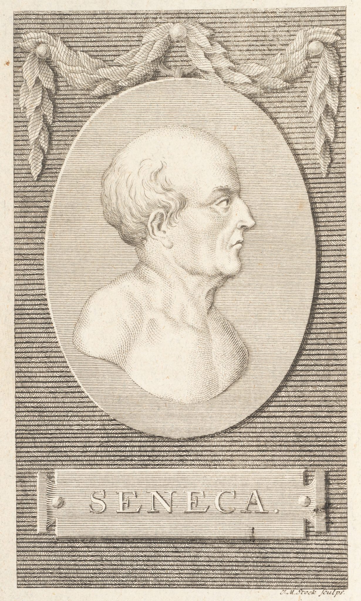 Porträt von Seneca