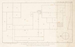 Plan des Powder Plot Kellers