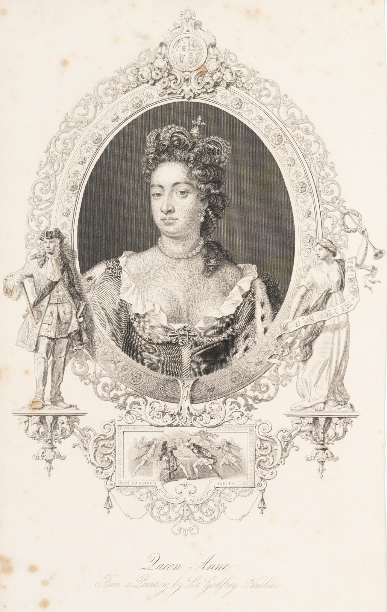 Porträt von Queen Anne