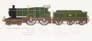 Lokomotive "City of Truro" Nr. 3440