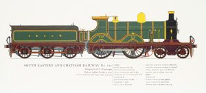 Lokomotive South Eastern Railway