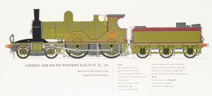 Lokomotive London and South Western Railway
