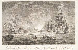 Zerstörung der Spanischen Armada