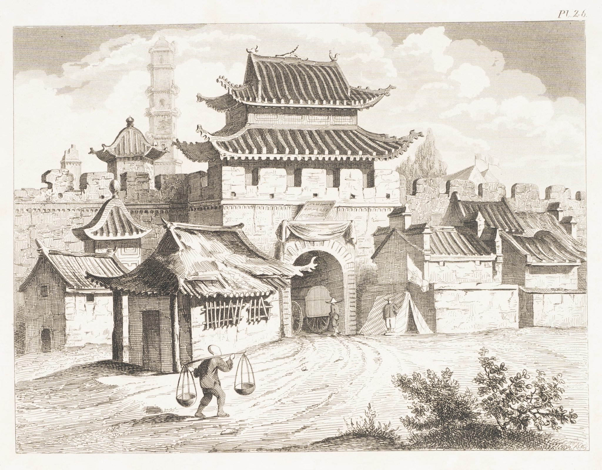Chinesisches Stadttor, Ting Hai