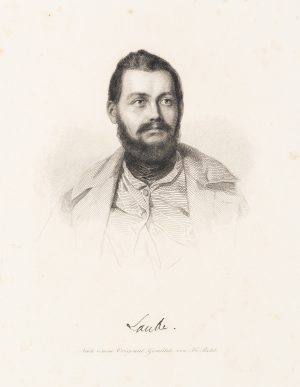 Porträt des Heinrich Laube