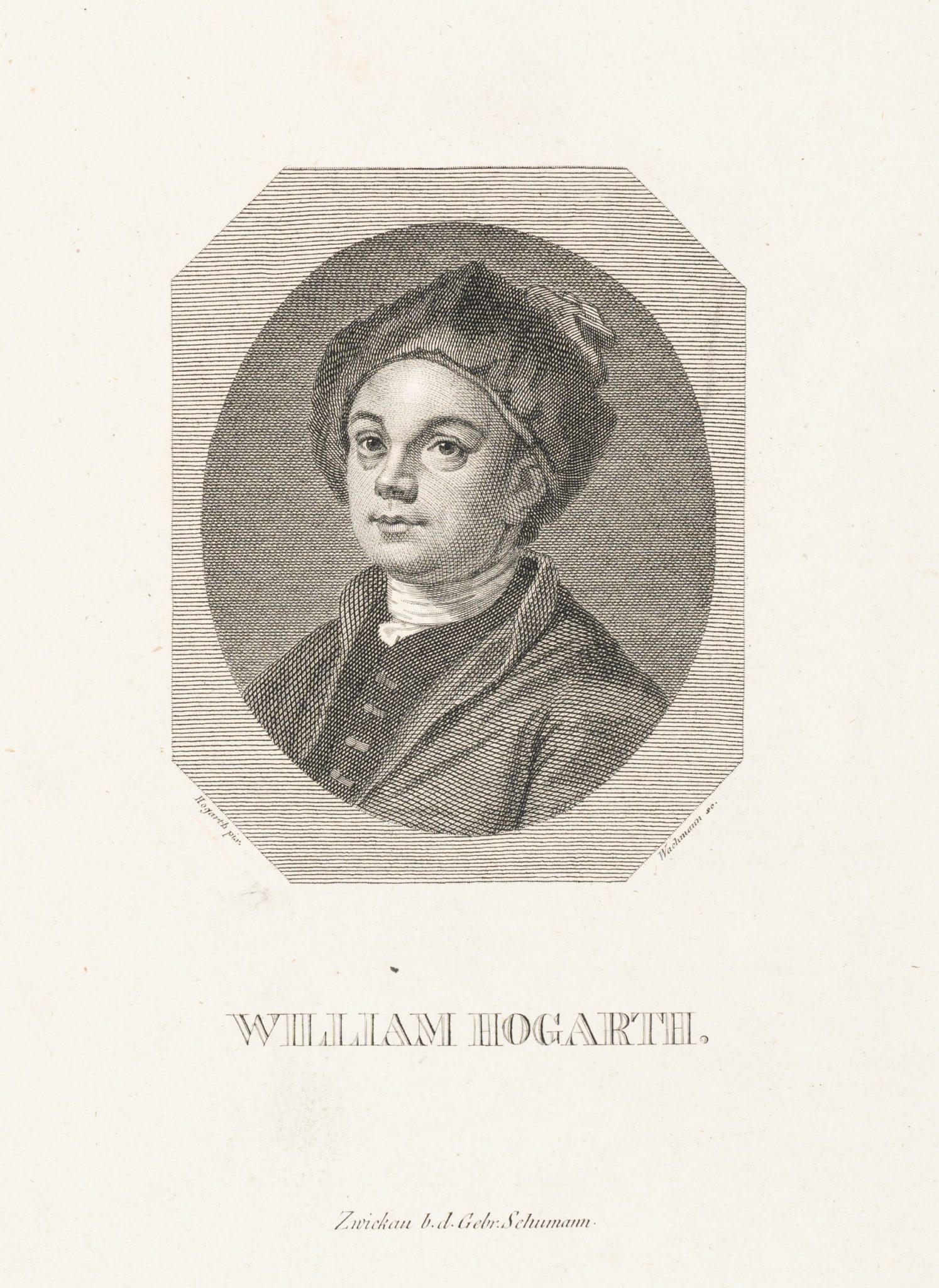 Selbstporträt des William Hogarth