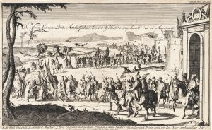 Ankunft des Botschafters in Golconda